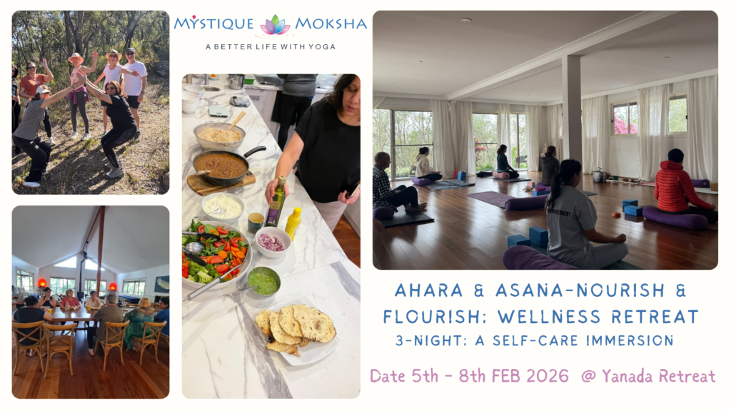ahara asana whole shift 3 night retreat
