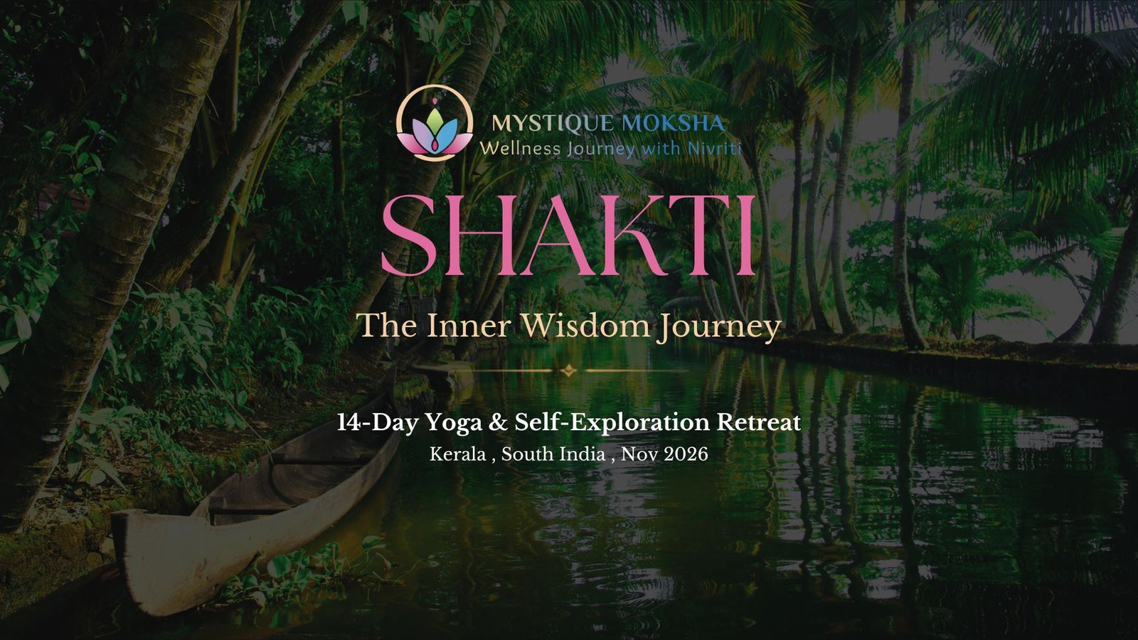 Shakti Retreat (South India) by Mystique Moksha Wellness
